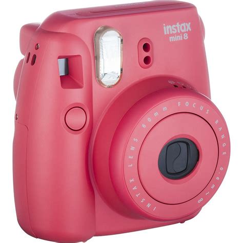 Fujifilm Instax Mini 8 polaroid Fuji malina Raspberry Instant Film Camera