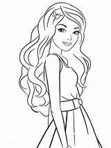 Beautiful Girl coloring pages sketch template