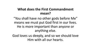 First commandment.pptx