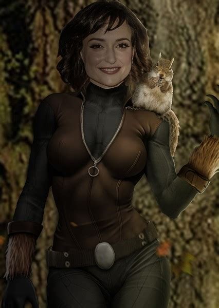 Fan Casting Milana Vayntrub as Squirrel Girl in MCU on myCast