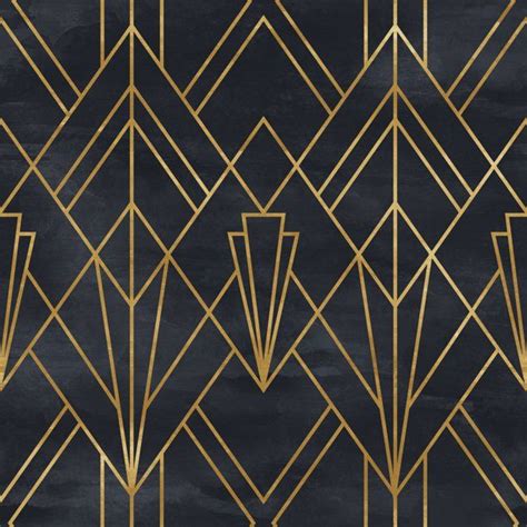 Black Geometric Pattern Peel and Stick Wallpaper | Geometric pattern ...