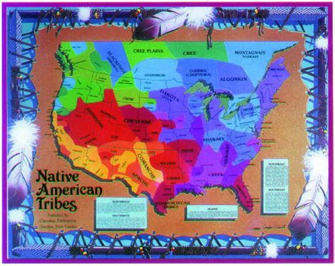 photo archive: cree tribe map