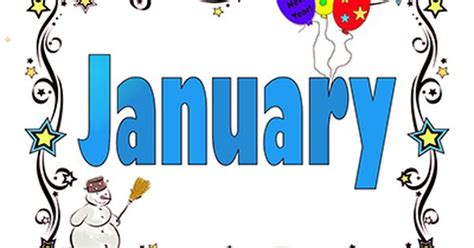 January Calendar Clipart | Free download on ClipArtMag