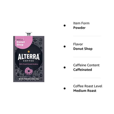 Buy ALTERRA Coffee Donut Shop Blend Single Serve Freshpacks for MARS ...