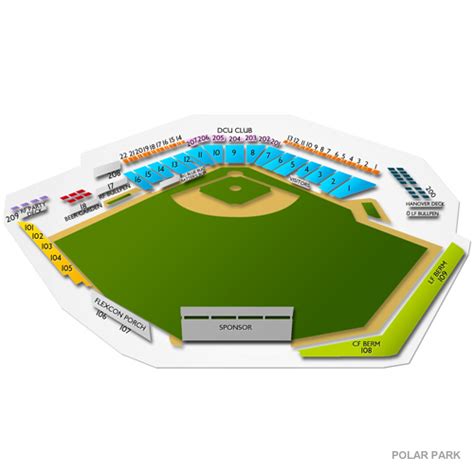 Woosox Polar Park Seating Chart