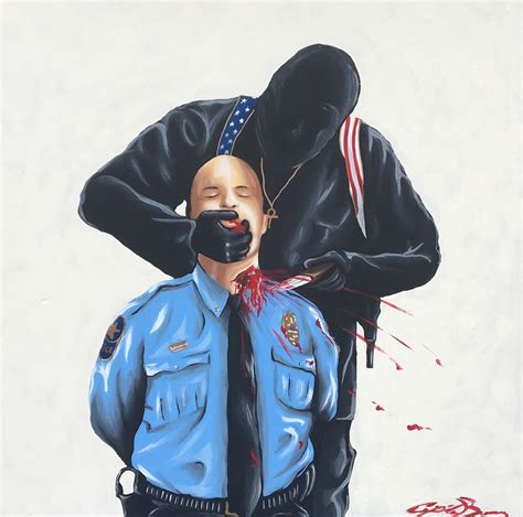 Police Officer Painting at PaintingValley.com | Explore collection of ...