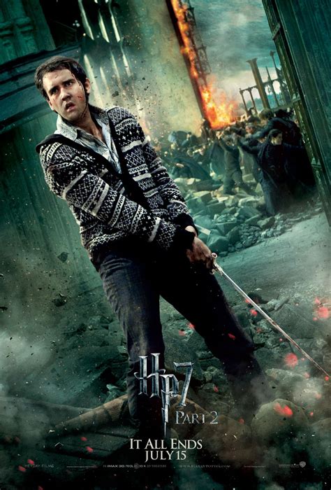 Deathly Hallows Part 2 Action Poster: Neville Longbottom [HQ] - Harry Potter Photo (22731880 ...