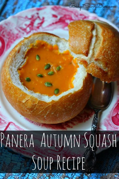 Panera Autumn Squash Soup Recipe | Budget Savvy Diva