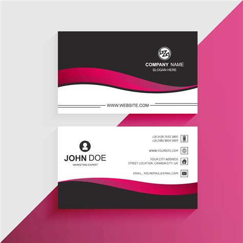 Double Sided Business Card Template Illustrator, As a graphic design file,.