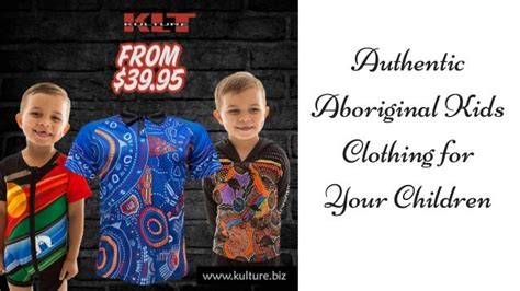 Authentic Aboriginal Kids Clothing for Your Children