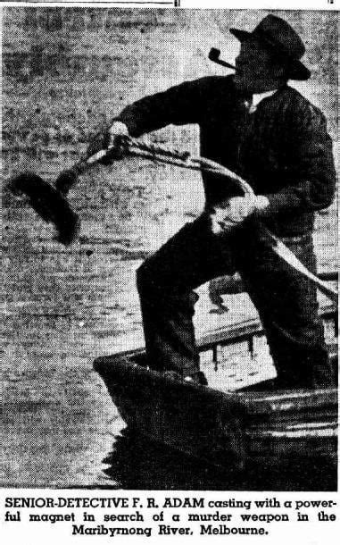 Magnet fishing in 1948, a brand new tech for the detective : r/magnetfishing