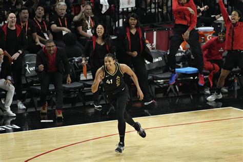 WNBA Finals: Kiah Stokes steps into her role as Aces offense hums to 2 ...