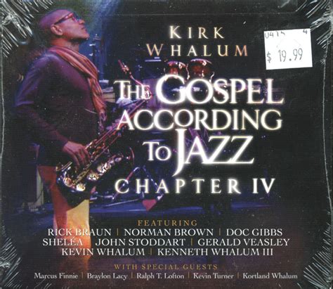 Kirk Whalum CD, 2015 at Wolfgang's