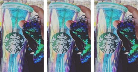 Starbucks Just Released A Mermaid Cup and I'm Swimming in Joy