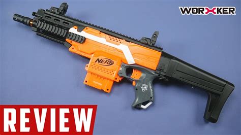 Review | Kit de Modification du Nerf Stryfe | Worker Kit - YouTube