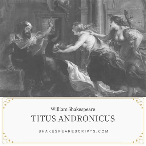 Titus Andronicus by William Shakespeare - Shakespeare Scripts