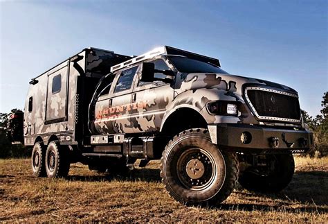 Custom Ford F650 Camper | Ford pickup trucks, Armored truck, Ford trucks