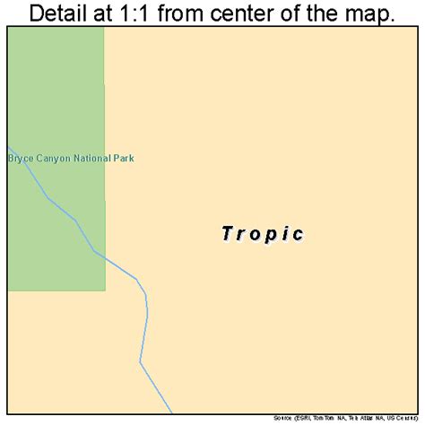 Tropic Utah Street Map 4977560