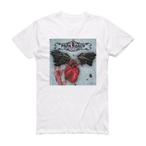 Papa Roach Getting Away With Murder 3 Album Cover T-Shirt White – ALBUM COVER T-SHIRTS