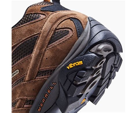 Merrell Mens Moab 2 Mid Waterproof Hiking Boot- Earth | Cleary's Shoes ...