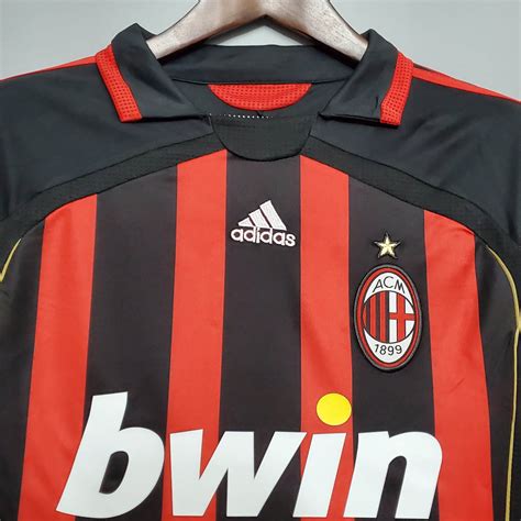 The Retro Kits | AC Milan 2006/2007 Home kit - Long sleeve