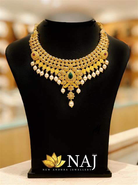 21 Most Beautiful Traditional Gold Necklace & Haram Designs! • South India Jewels