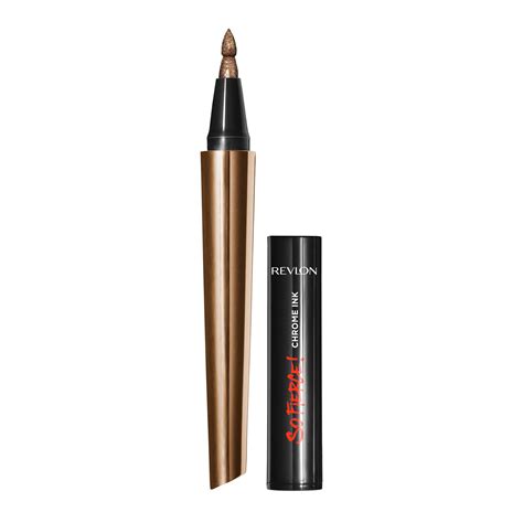 Revlon So Fierce! Chrome Ink Liquid Eyeliner, 902 Bronzage, 0.03 oz - Walmart.com