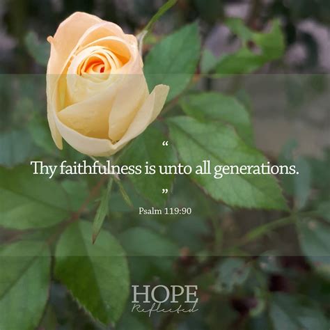 God's Faithfulness - Hope Reflected - Christian Living