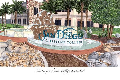 San Diego Christian College - Diploma Artworks