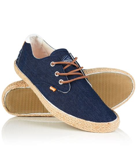 Men’s - Skipper Shoes in Blue | Superdry