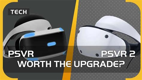 PSVR vs PSVR 2 - specs comparison and key differences