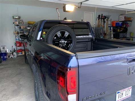 Full size spare mounted in bed | Honda Ridgeline Owners Club Forums