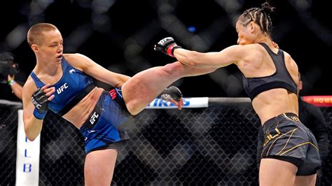 Rose Namajunas wins UFC's strawweight title with shocking knockout of ...