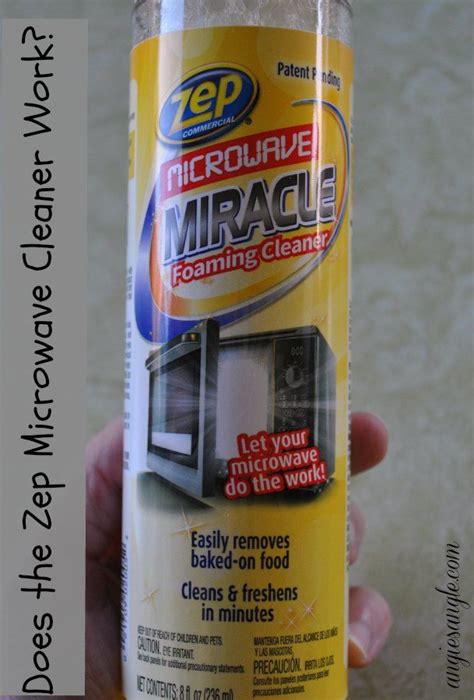 Zep Microwave Miracle Foaming Cleaner - Does it Work? #MicrowaveMiracle ...