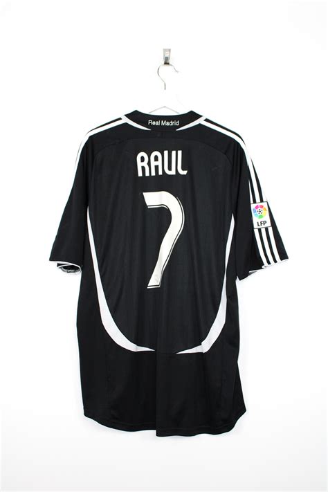 2006-07 Real Madrid away jersey (#7 RAUL) - XL • RB - Classic Soccer Jerseys