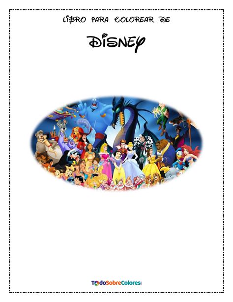 Libro para colorear de Disney pdf - Velenzuela Yessica | Hotmart