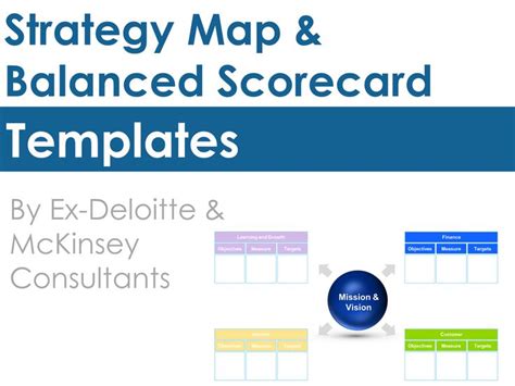 12 best Strategy Map Template & Balanced Scorecard Template | By ex ...