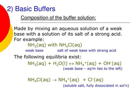 PPT - PART 4: Salt Hydrolysis and Buffer Solutions PowerPoint Presentation - ID:2529504