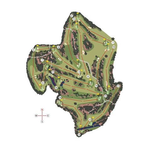 Augusta National Golf Course on Behance | Golf courses, Augusta ...