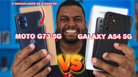 GALAXY A54 5G VS MOTO G73 5G QUAL É O MELHOR CUSTO BENEFÍCIO? Esse g73 ...