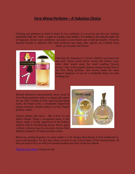 Vera wang perfume by Discount Perfume - Issuu