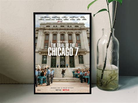 The Trial of the Chicago 7 Movie Poster Film/room Decor Wall Art/poster Gift/canvas Prints - Etsy