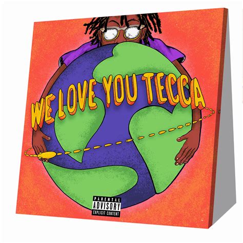 Buy Lil Tecca We Love You Tecca Album Cover Music s (Unframe 12x12inch) Online at desertcartBAHRAIN