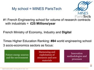 Presentation MINES ParisTech | PPT