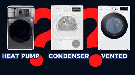 Which Drying Type is Best? Heat Pump vs. Condenser vs. Vented - YouTube