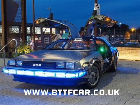 DeLorean Time Machine Experience . Spend time with the Official BTTF ...