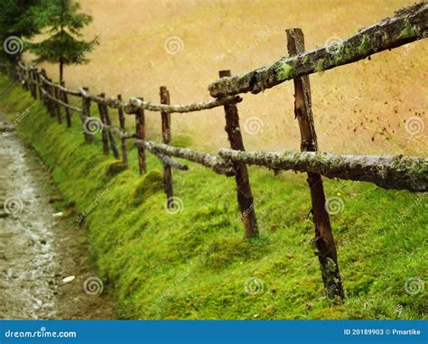 Old Wooden Fence Stock Photos - Image: 20189903