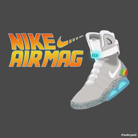 I made an illustration of the Nike Air Mags : BacktotheFuture