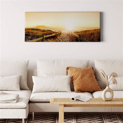 Sunset at the Beach Canvas print | wall-art.com