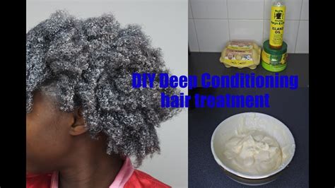 DIY Deep Conditioning hair treatment | kroeshaar verzorgen - YouTube